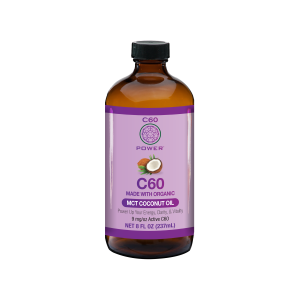 C60 IN ORGANIC MCT COCONUT OIL